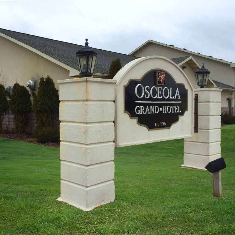 Osceola Grand Hotel Evart Exterior foto